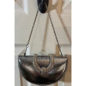 Silver snake skin Evening bag by Closet Affairs